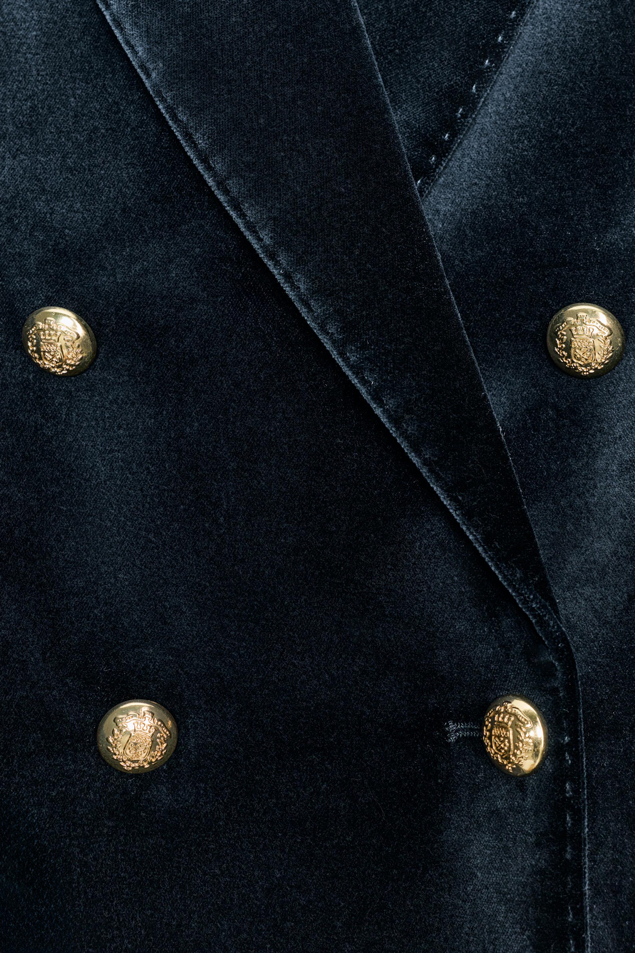 ZW COLLECTION LIMITED EDITION VELVET BLAZER